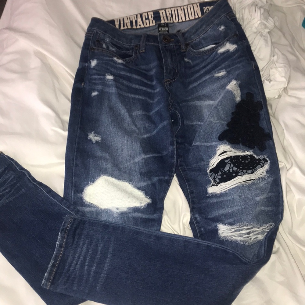 Never worn! Blue jeans